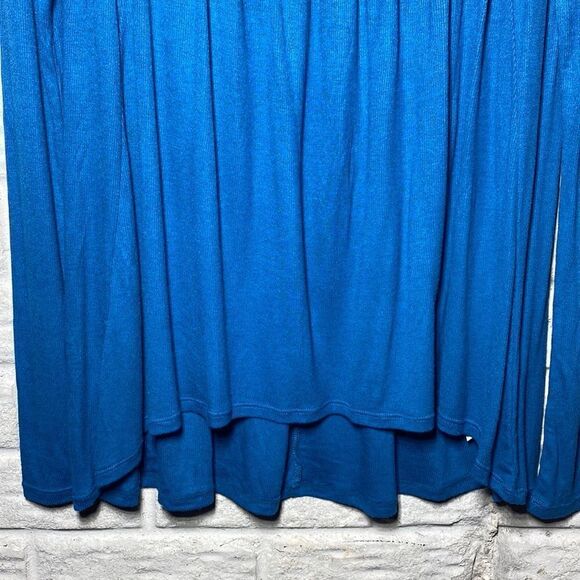 NWT MSRP $48 Free People Love Valley Long Sleeve High/Low Top Women's Size XS - Picture 7 of 9